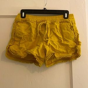 Loft Outlet yellow shorts